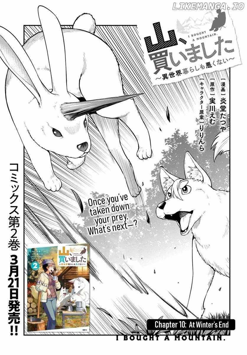 Yama, Kaimashita ~Isekai Gurashi mo Warukunai~ Chapter 10 4